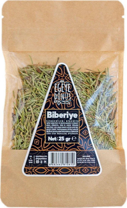 Biberiye Kurusu Kuş Dili Otu (bitki Çayı - Baharat) - 25 Gr. (1. Kalite)