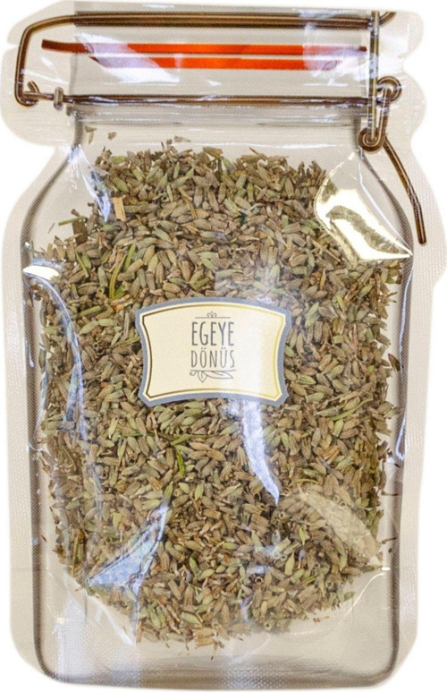 Kuru Lavanta Çiçeği (bitki Çayı) - 25 Gr.- Kavanoz Görünümlü Kilitli Poşet - Kilitli Saklama Poşeti
