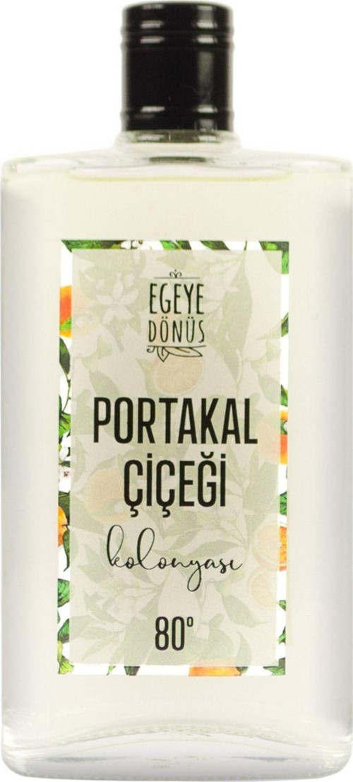 Portakal Çiçeği Kolonyası Cam Şişe 200 ml (80 DERECE) - (PARFÜMLÜ)