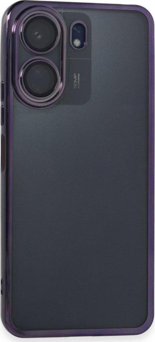 Xiaomi Redmi 13C Kılıf Razer Lens Çerçeveli Silikon Kapak