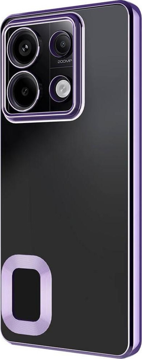 Xiaomi Redmi Note 13 Pro 5G Kılıf Kamera Korumalı Logo Gösteren Zore Omega Kapak