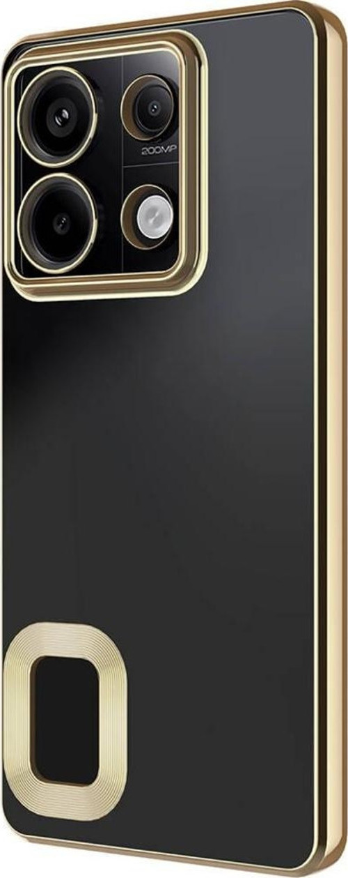 Xiaomi Redmi Note 13 Pro 5G Kılıf Kamera Korumalı Logo Gösteren Zore Omega Kapak