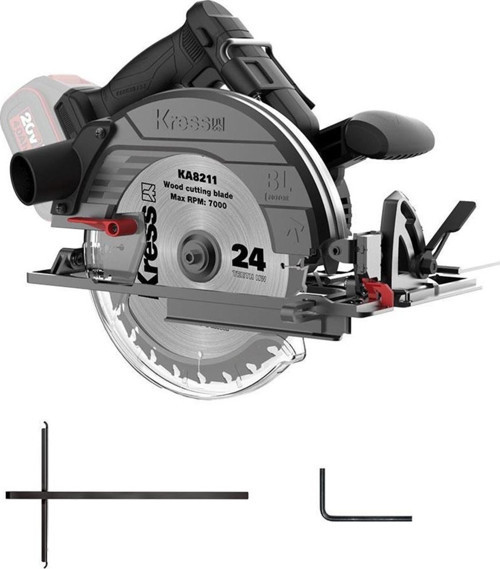 KUE15.9 20Volt 185MM Kömürsüz Profesyonel Daire Testere (Akü Dahil Değildir)