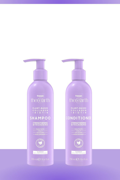 Collagen +Biotin Şampuan 250 Ml + Saç Kremi 250 Ml