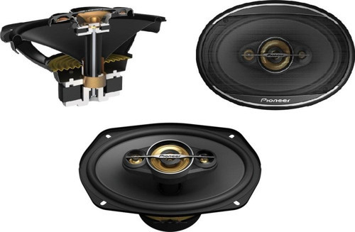 Ts-a6978s Yeni Seri 650watt 100rms 16 X 24 Cm Oval