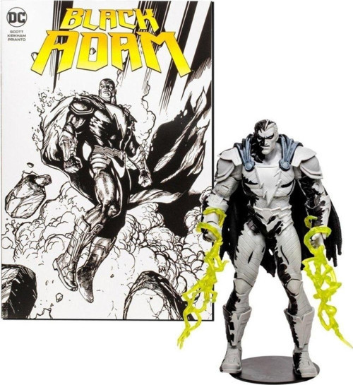 Black Adam Line Art Variant Aksiyon Figürü (Black Adam çizgi romanlı)
