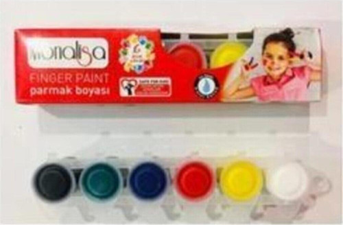 Monalisa Parmak Boyası 6 Renk X 22 Ml My88