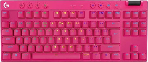 G Pro X TKL 920-012158 Pembe RGB Tactile Switch Kablolu/Kablosuz Mekanik Oyuncu Klavyesi