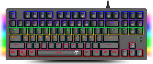 Balı, T-Tgk311, Usb Kablolu, Türkçe Q, Rainbow RGB, Mechanical, Blue Switch, Gaming Klavye (Powered By Redrago