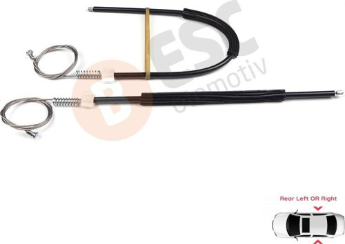 EWR5452 Seat Toledo MK4 Skoda Rapid 2013-2019 için Arka Cam Kriko Tamir Seti 5JA839461 62