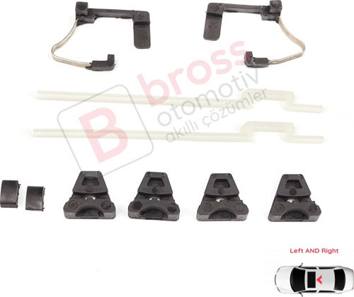 Mercedes CLA A C E Class W177 W176 W205 C207 C117 İçin Sunroof Kızak Tamir Seti