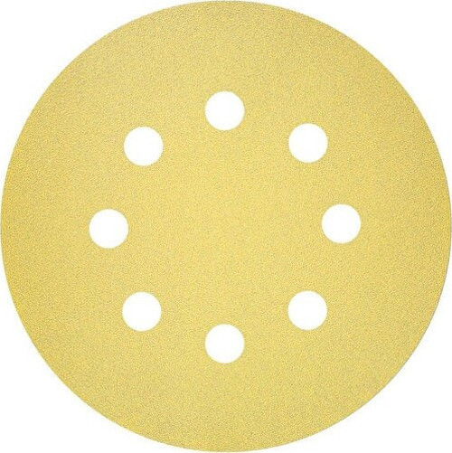 One Çok Amaçlı Zımpara 125MM 8 Delikli (100 Kum) 50 'li Paket