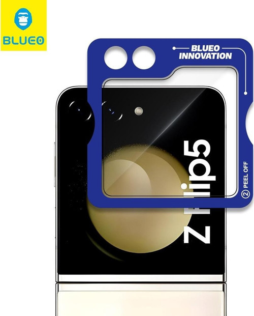 WB1-Samsung Flip 5 Singel Pack-2.5D Silk HD Ekran Koruyucu