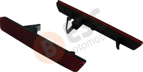 Fiat Doblo MK2 Opel Combo D için Arka Tampon Reflektörü Sağ Sol 51810677, 51810678