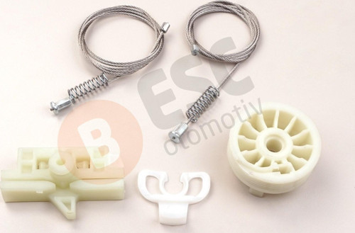 Fiat Grande Punto Evo 199 Için Ön Sol Cam Kriko Tamir Seti 51723318