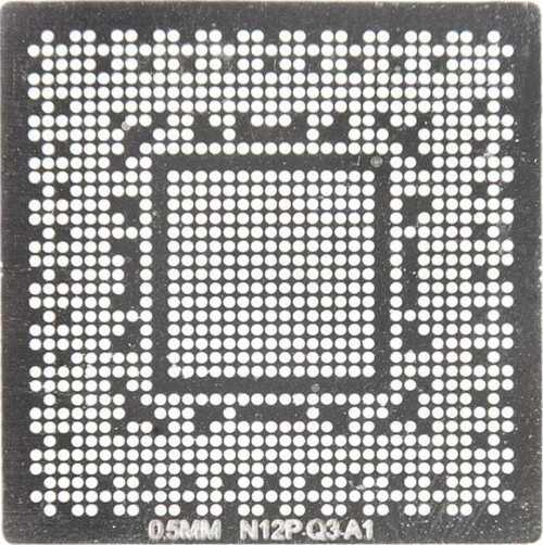 KALIP STENCİL N12P-Q3-A1 N12P-Q1-A1 N12E-GE-A1 N12E-GE2-A1 0,5 MM