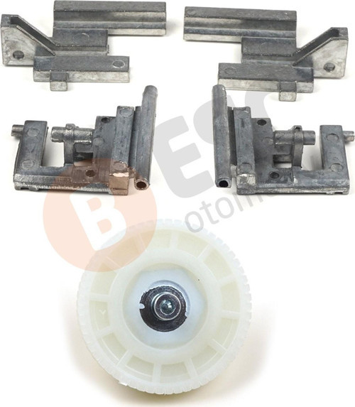 Renault Clio MK2 için Sunroof Dişli Kızak Metal Ayak Seti 8200085721