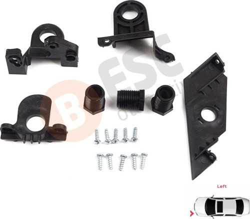 VW Passat 3C B7 362 365 2011-2014 3AA998225 İçin Sol Ön Far Ayak Tamir Seti