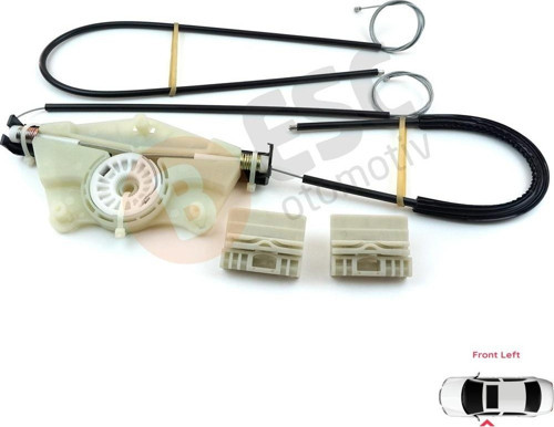 VW Touareg MK1 7L Porsche Cayenne 9PA 955 957 2002-2010 7L0837461 İçin Ön Sol Cam Kriko Tamir Seti