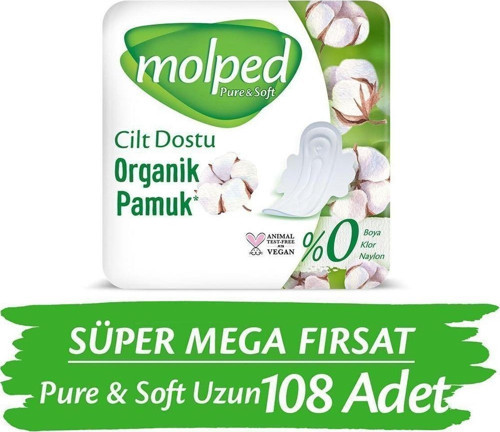 Pure Soft Mega Fırsat Uzun Ultra 36 Lı X 3 Adet
