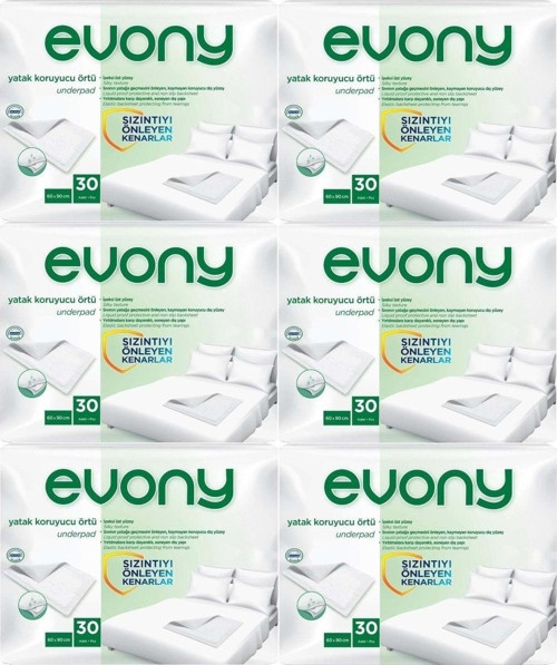 Hasta Yatak Koruyucu Örtü 60*90Cm 180 Adet (6Pk*30) (Kaymaz Özellikli)