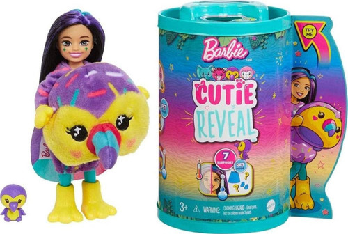 Cutie Reveal Bebekler Chelsea Tropikal Orman Serisi HKR12 HKR16 Kuş