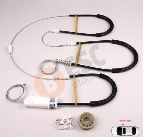 BMW Z4 E85/86 2003 08 CC& Convertible İçin Sağ Kapı Cam Mekanizması Tamir Takımı