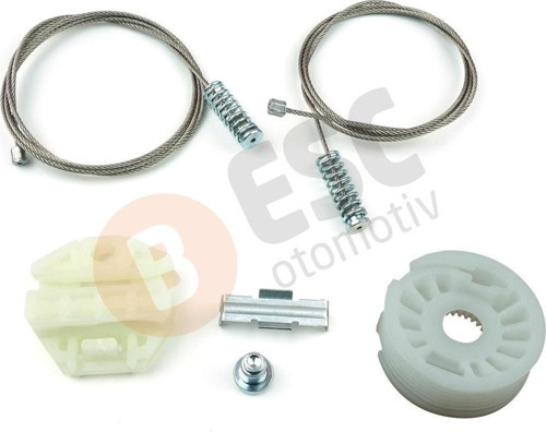 Mercedes E W210 S210 1995-2003 2107301646 2107301546 İçin Arka Sol veya Sağ Cam Kriko Tamir Seti