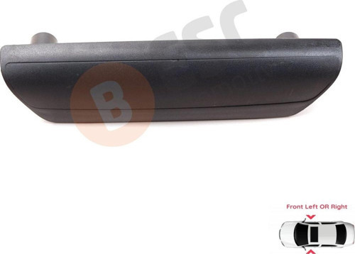 VW Transporter T5 Makyajsız Kasa 2003-2009 İçin Ön İç Kapı Kolu Tutamağı Siyah 7H0867179F 80F
