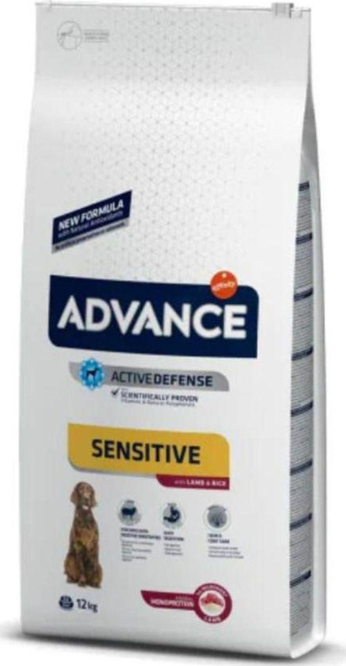 Advance Kuzu Etli ve Pirinçli Hassas Yetişkin Köpek Maması 12kg