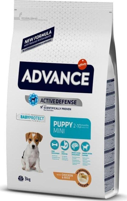 Advance Tavuklu Küçük Irk Yavru Köpek Maması 3 kg