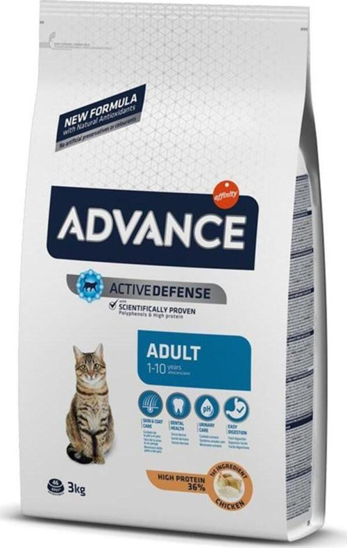 Advance Tavuklu Yetişkin Kedi Maması 3 kg