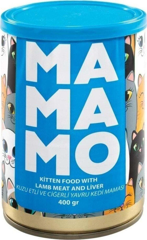 Kedi Konserve Kuzu Etli Ve Ciğerli Yavru Kedi Maması 400 Gr