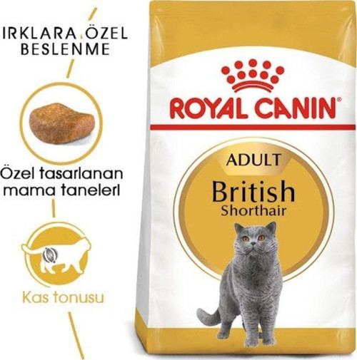 British Shorthair Adult Yetişkin Kedi Maması 2 kg