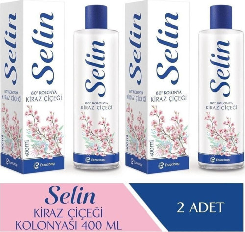 Parfümlü Kolonya Kiraz Çiçeği 800 ml (400*2)