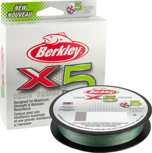 X5 Olta sı İp Misina LOW-VIS GREEN-0.17MM - 300MT - 9.1KG
