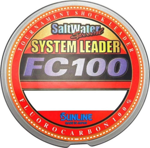 System Leader Fc100 Fluorocarbon Misina NATURAL CLEAR-0.780MM - 30MT - 29.48KG