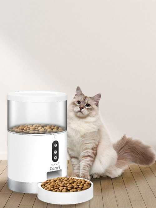 Kedi Köpek Akıllı Mama Kabı Otomatik Mama Kabı Wifi 4lt Uzaktan Kontrol Porsiyon Ayarlı