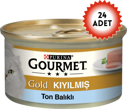 Gold Kıyılmış Ton Balıklı 85 Gr x 24 Adet