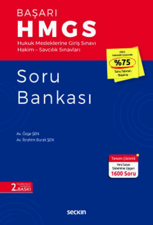 BAŞARI - HMGS Soru Bankası Özge Şen,İbrahim Burak Şen 2. Baskı, Haziran 2024