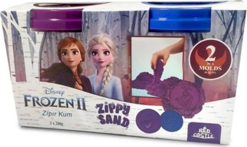 Disney Frozen Karlar Ülkesi Zıpır Kum 2x200 g-Red Castle ZKT-01