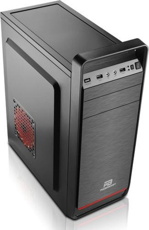 PowerBoost VK-A005S 250w ATX kulplu Shiny Piano Siyah Kasa VK-A005S