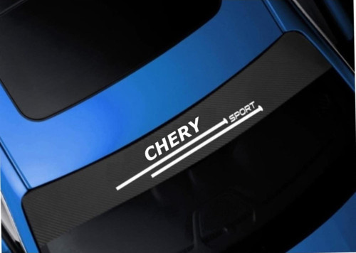 Chery İçin Uyumlu Aksesuar Oto Ön Cam Oto Sticker Karbon