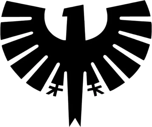 Geometrik Kartal Sticker (Oto-Motor-Laptop-Duvar-Dekor) 20 x 16 cm