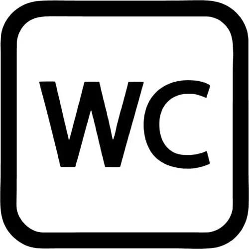 WC Sticker (Oto-Motor-Laptop-Duvar-Dekor) 10 x 10 cm