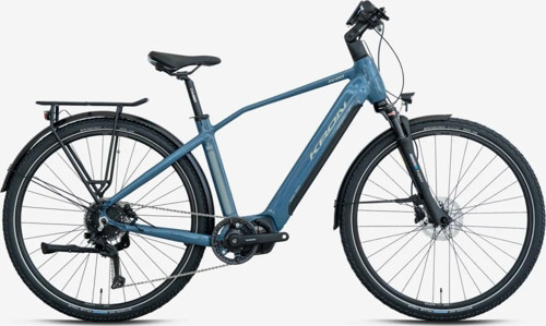 Zeon Elektrikli Şehir Bisikleti 2024 Shimano Steps Mat Yeşil-18 Inc