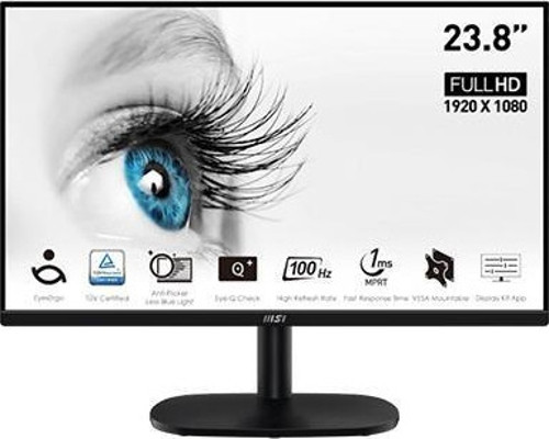 23.8" Pro Mp245V 1920X1080 (Fhd) Flat Va 100Hz 1Ms Anti-Glare Monitör