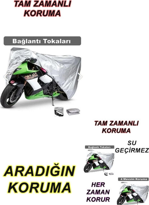 Ducati Scrambler Urban Enduro Sı, Motor Sü, Çadır 4 Mevsim Koruyan Motosiklet Brandası Gri