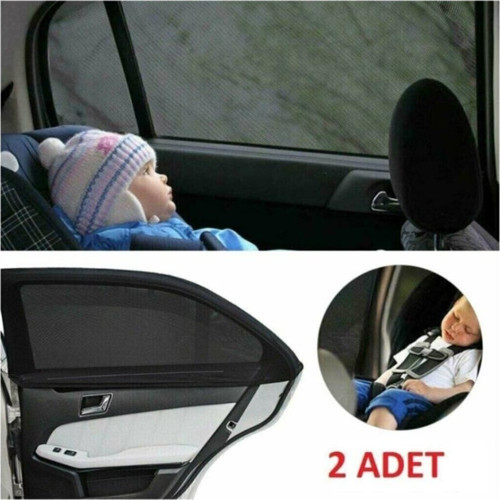 Hyundai Matrix (2001-2010) Uyumlu Oto Arka Kapı Cam Güneşliği Sağ/Sol 2 Parça