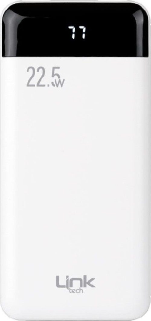 P118 10000 Mah Pd 22.5W Led Ekranlı Powerbank Beyaz